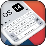 os 14 keyboard android application logo